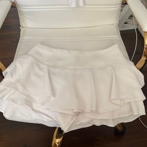 Zara ruffle skort